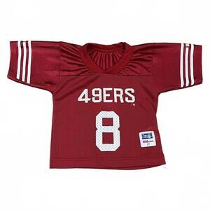 Vintage San Francisco 49ers Wilson Jersey Red Toddler Size 2T